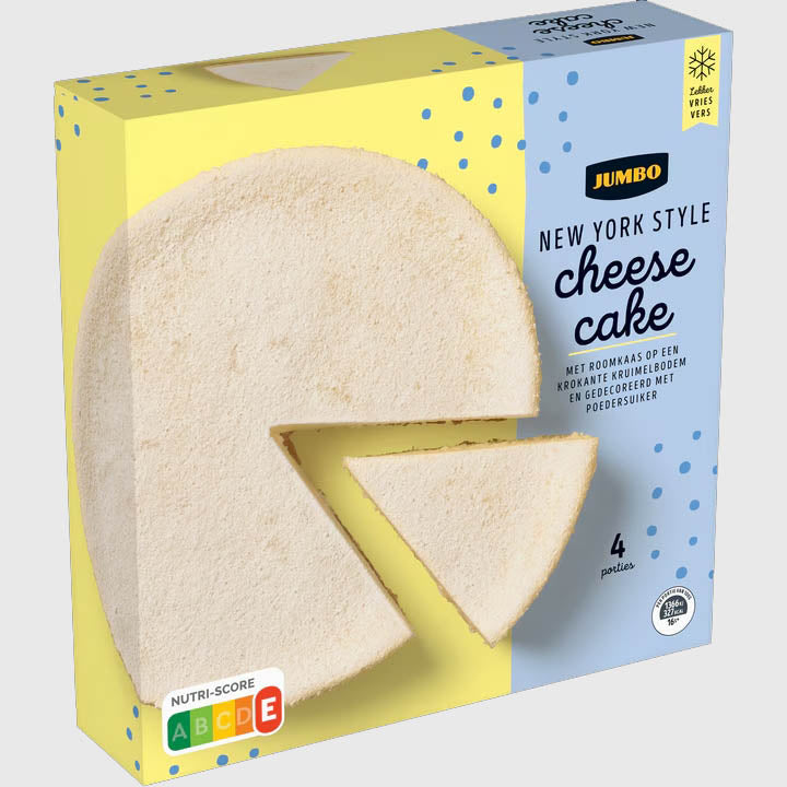 NEW YORK STYLE CHEESECAKE 400GR JUMBO