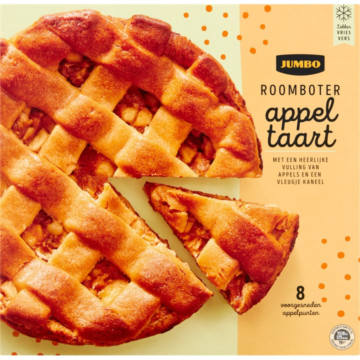 JUMBO TARTA DE MANZANA (X4) 1100GR