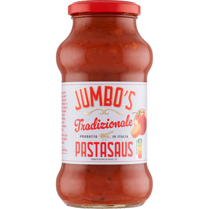 SALSA PASTA TRADICIONAL (X6) 500ML JUMBO