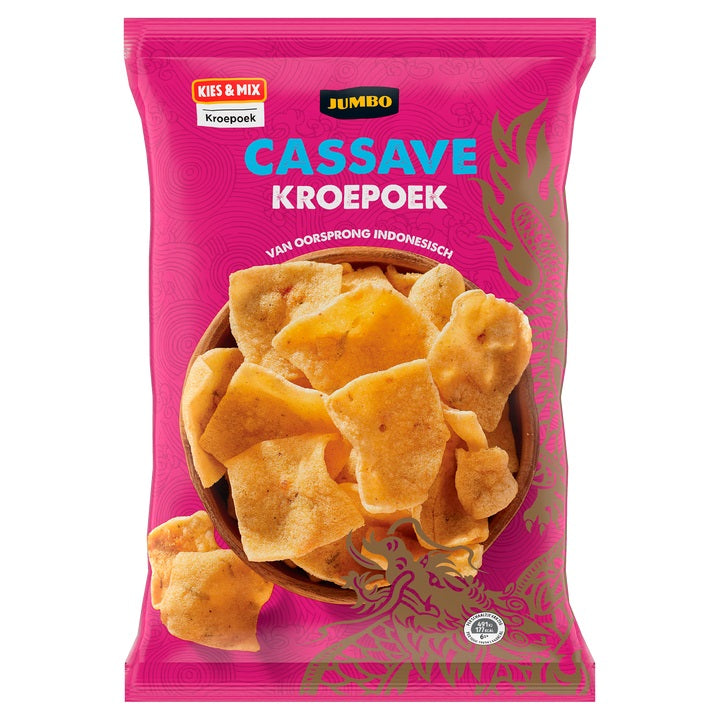 KROEPOEK CASSAVE / PAN DE GAMBA (X12) 75GR