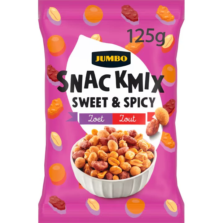 CACAH. DULCE PICANTE (X15) 125GR JUMBO