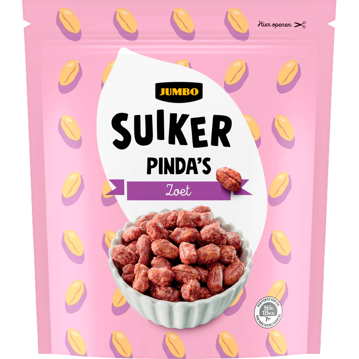 GESUIKERDE PINDA'S / CACAH DULCE (X15) 250GR JMB
