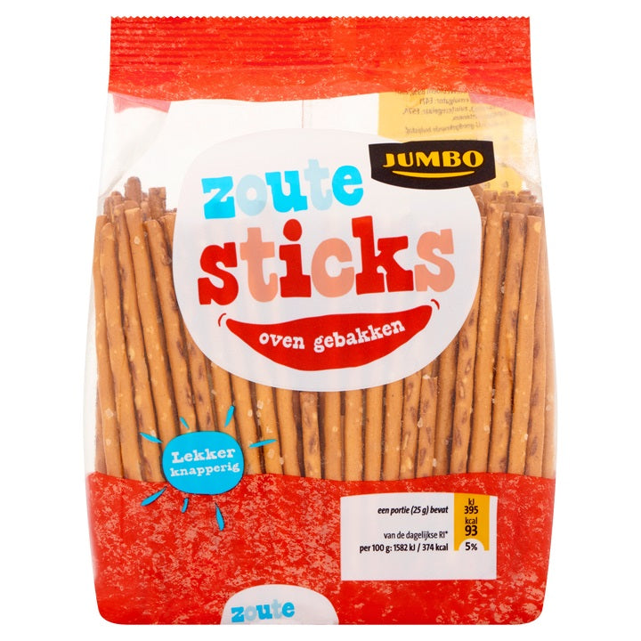 ZOUTE STICKS / PALITO SALADO (X21) 200GR JUMBO