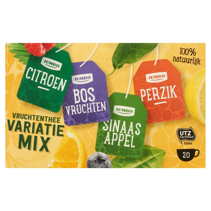 TÉ DE FRUTA AMARILLA (X12) 20*2GR JUMBO