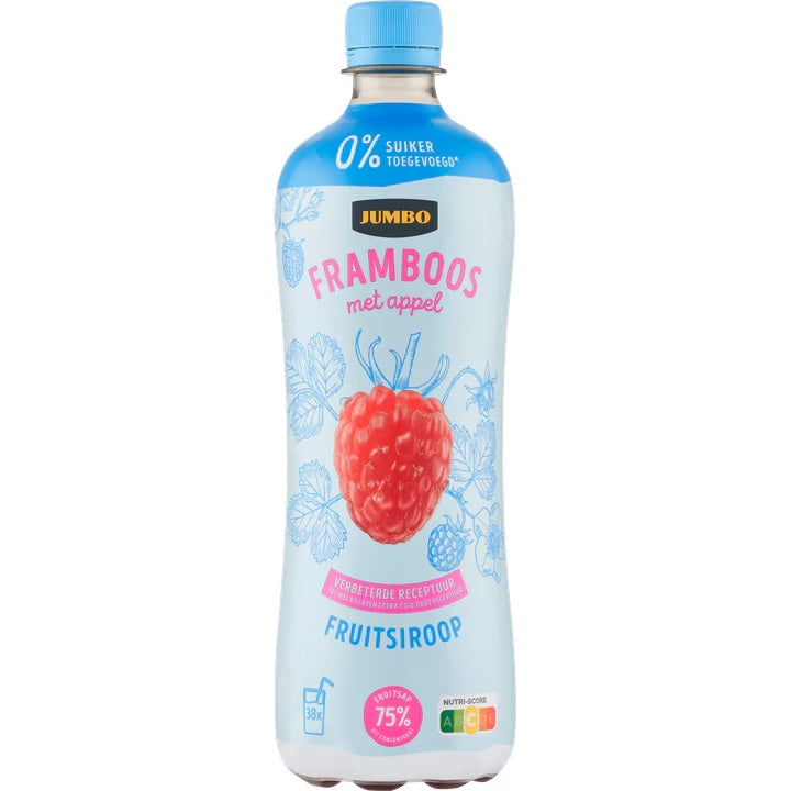 BEBIDA DE SIROPE DE FRAMB (X6) 750ML JUMBO
