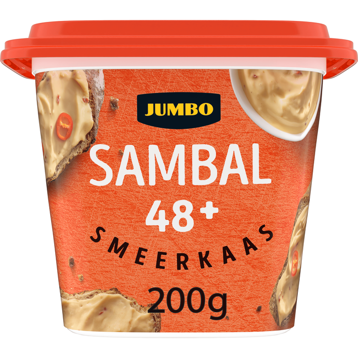 CREMA DE QUESO SAMBAL (X8) 200GR JUMBO