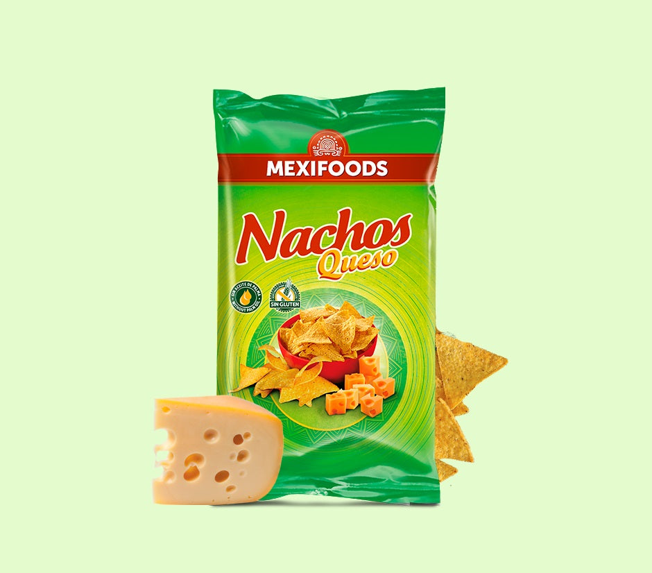 NACHOS QUESO GIRASOL (X10) 200GR MEXIFOODS