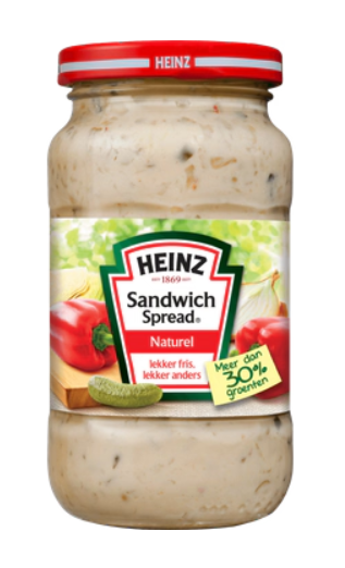 HEINZ SANDWICHSPREAD 303G (NATUURLIJK)