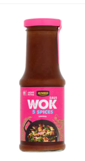 WOKSAUS 5 SPICES 200ML JUMBO