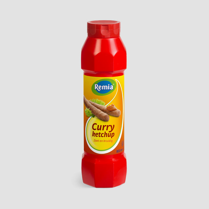 CURRY KETCHUP 800ML REMIA