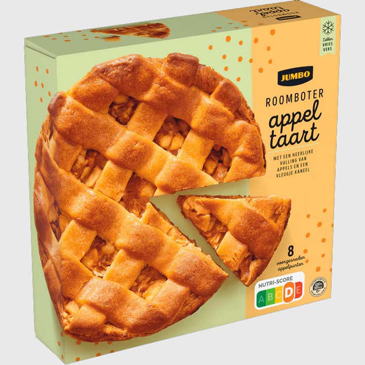 ROOMBOTER APPELTAART 1100GR JUMBO