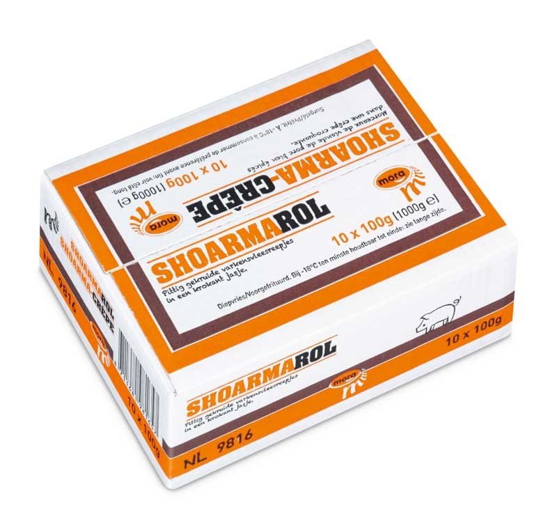 ROLLO VAN SHOARMA 10*100GR MORA