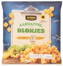 AARDAPPELBLOKJES 600GR JUMBO