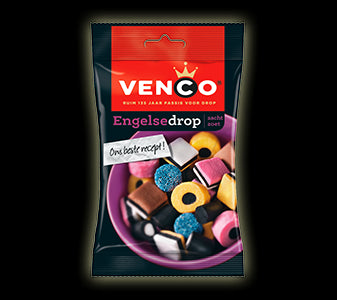 ENGELSE DROP / REGALIZ INGLÉS 127GR VENCO