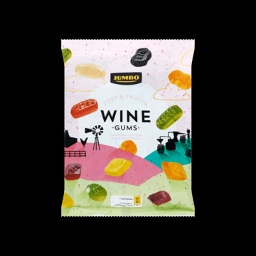 JUMBO WINEGUMS / REG. DE FRUTAS 500GR
