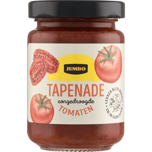 TAPENADE ZONGEDROOGDE TOMATEN 140GR JUMBO