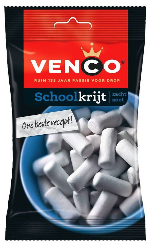 SCHOOLKRIJT / REGALIZ (X12) 155GR VENCO