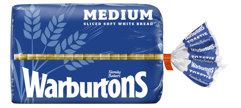 WARBURTON´S MEDIUM WHITE (X10) 800GR