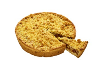 TARTA DE MANZANA CRUMBLE (X8) 1800GR 12PP