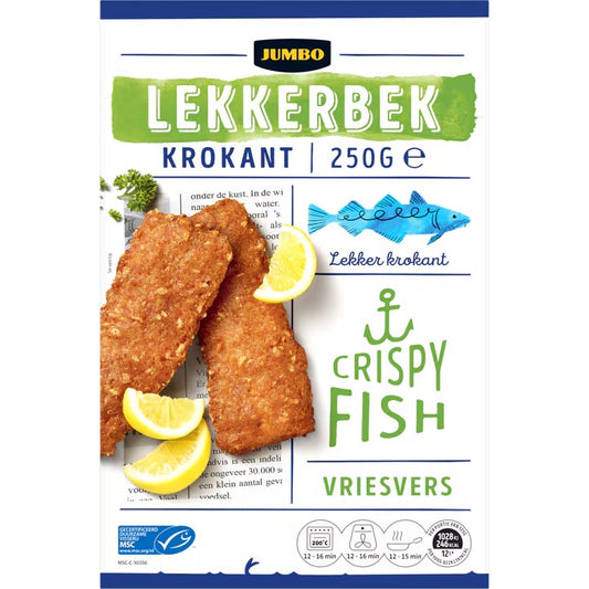 FILETE DE BACALAO / LEKKERBEKJE (X6) 250GR