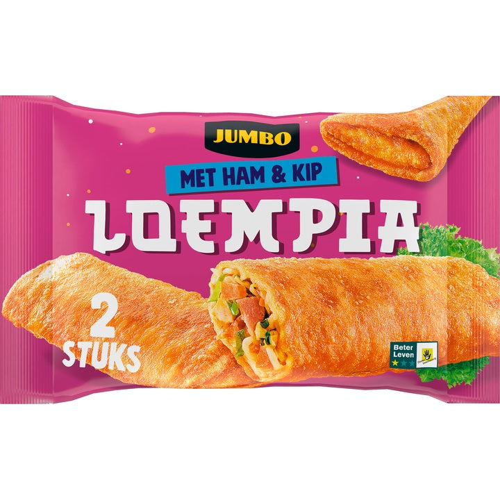 KIPLOEMPIA / ROLLITO DE POLLO (X9) 350GR JUMBO