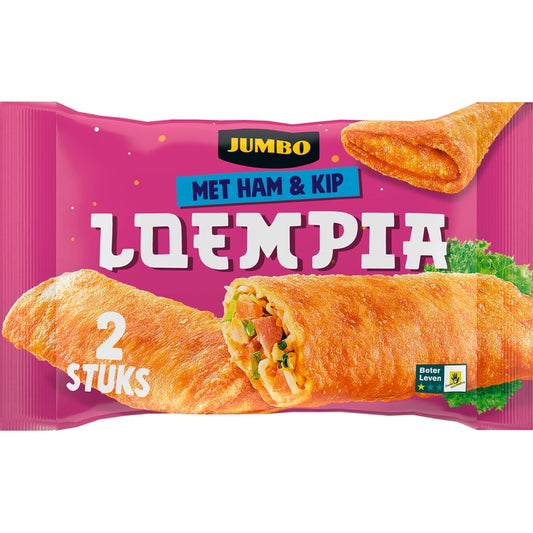 KIPLOEMPIA / ROLLITO DE POLLO (X9) 350GR JUMBO