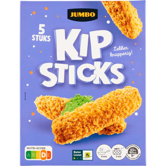 KIP STICK / POLLO CRUJIENTE (X8) 300GR JUMBO