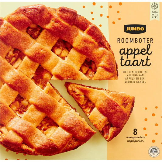 JUMBO TARTA DE MANZANA (X4) 1100GR