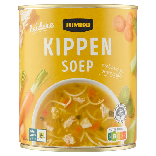 KIPPENSOEP / SOPA DE POLLO (X6) 800ML JUMBO
