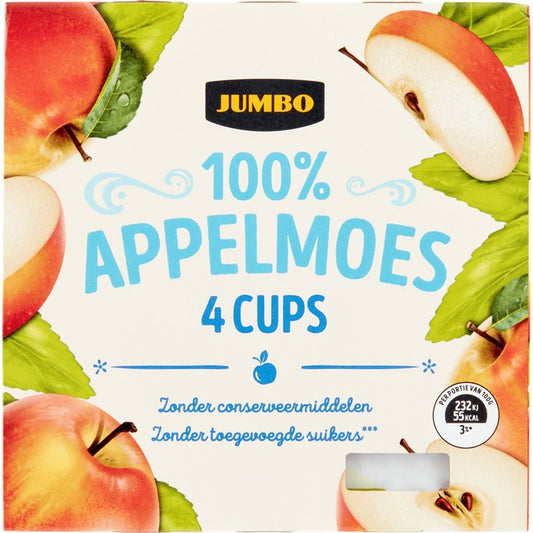 APPELMOES CUPS / COMP. MANZ. (X12) 400GR JMB