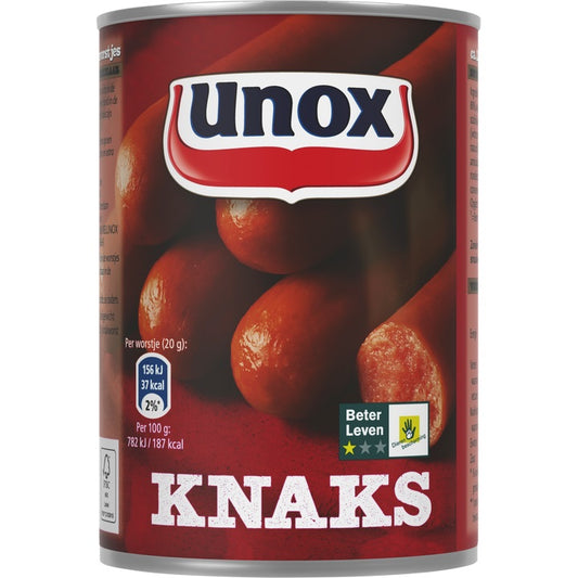 KNAKWORST / SALCHICHAS (X12) 400GR UNOX