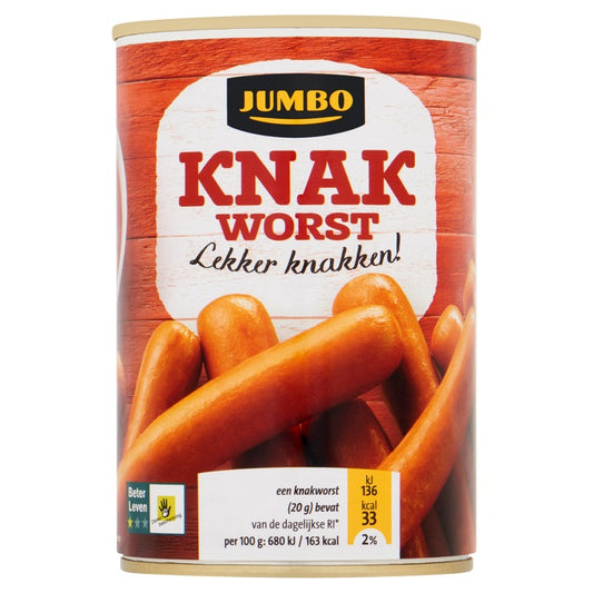 KNAKWORST / SALCHICHAS (X12) 400GR JUMBO