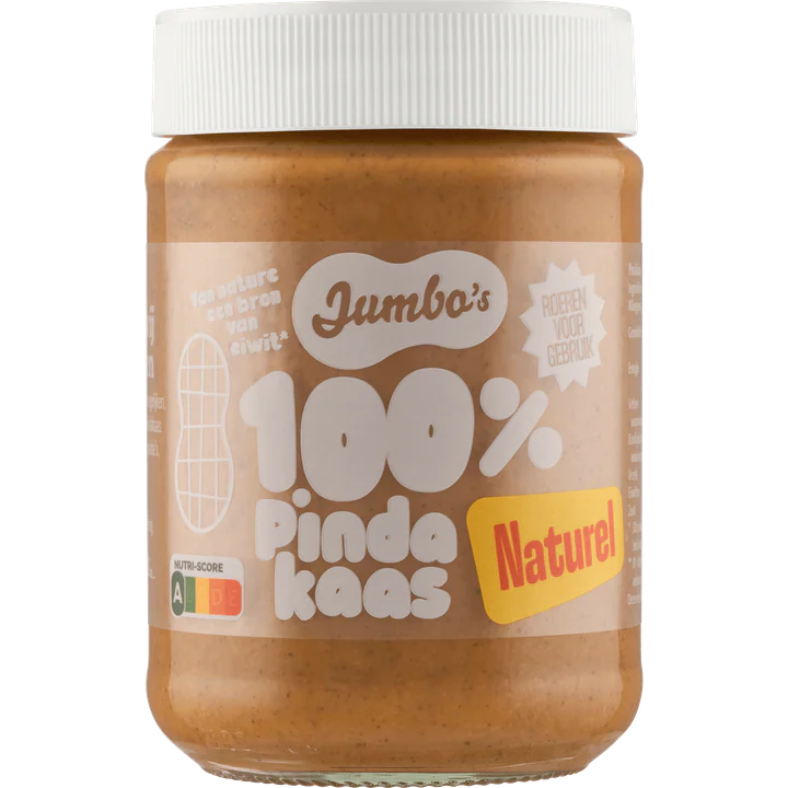 100% PINDAKAAS / CREMA CACAHUETES (X6) 350GR