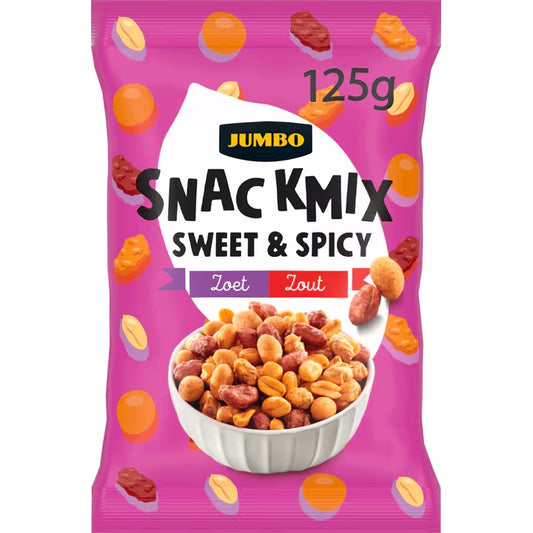 CACAH. DULCE PICANTE (X15) 125GR JUMBO