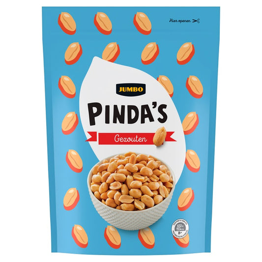 GEZOUTEN PINDA'S / CACAH SALAT (X10) 250GR JMB