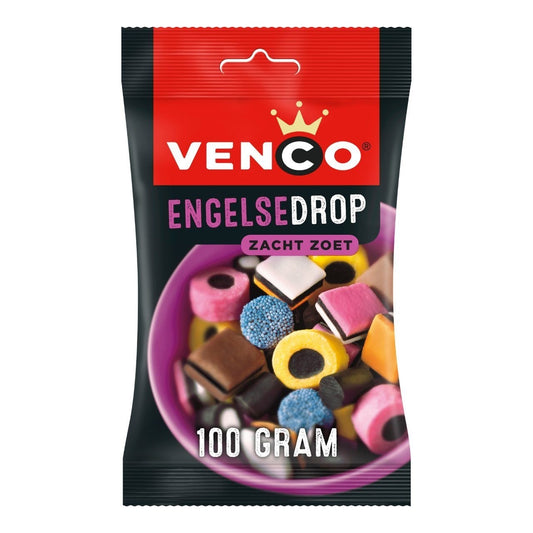 VENCO ENGELSE DROP / REG. INGLÉS (X12) 100GR