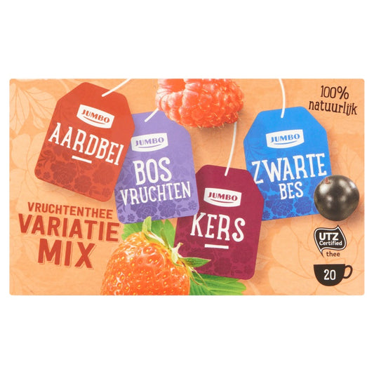 TÉ DE FRUTA ROJAS (X12) 20*2GR JUMBO