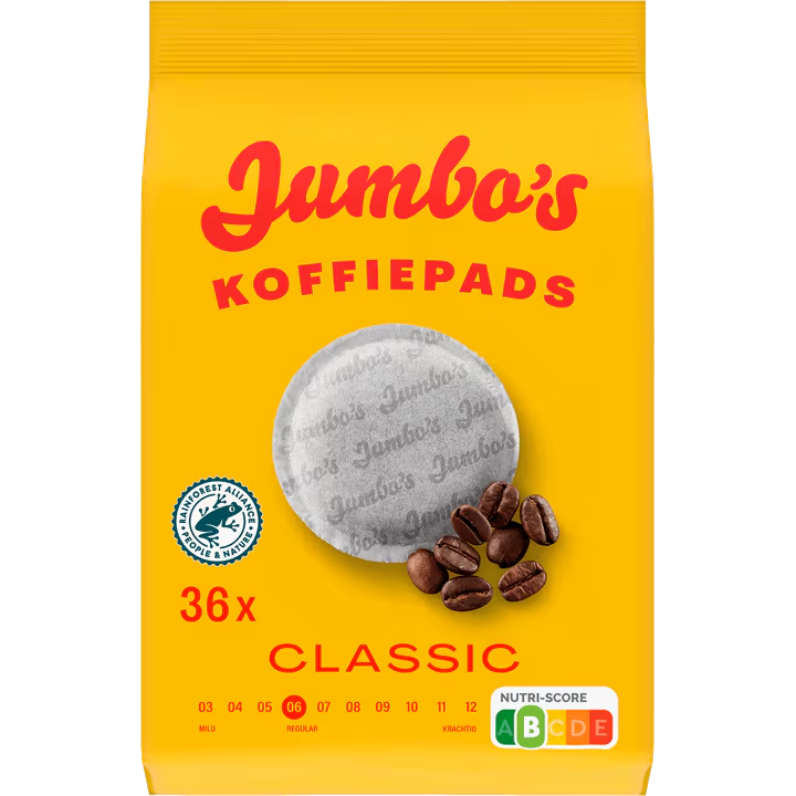KOFFIE PADS / CAFÉ HOLANDÉS (X12) 36UND JUMBO