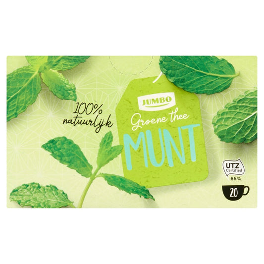 TÉ VERDE CON MENTA (X12) 20*2GR JUMBO