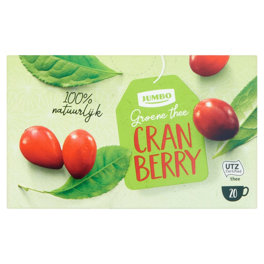TÉ VERDE CON ARÁNDANOS (X12) 20*2GR JUMBO
