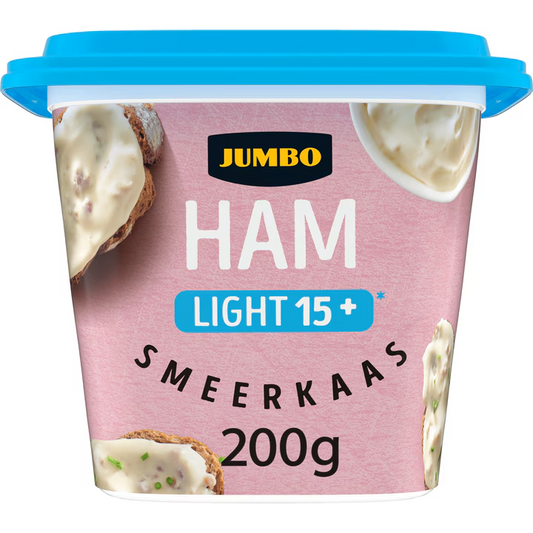 CREMA DE QUESO JAMÓN (X8) 200GR JUMBO