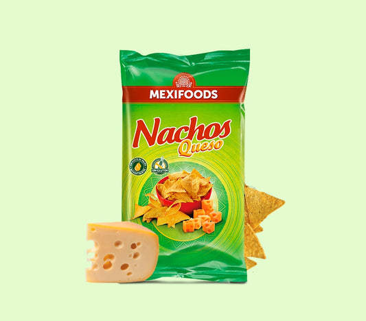 NACHOS QUESO GIRASOL (X10) 200GR MEXIFOODS