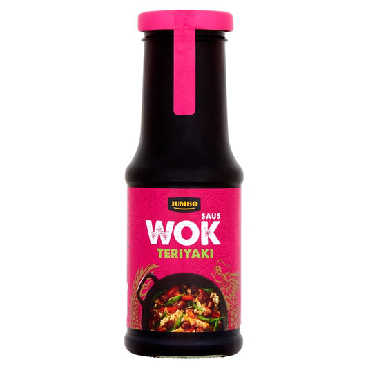 SALSA WOK TERIYAKI (X6) 200ML JUMBO
