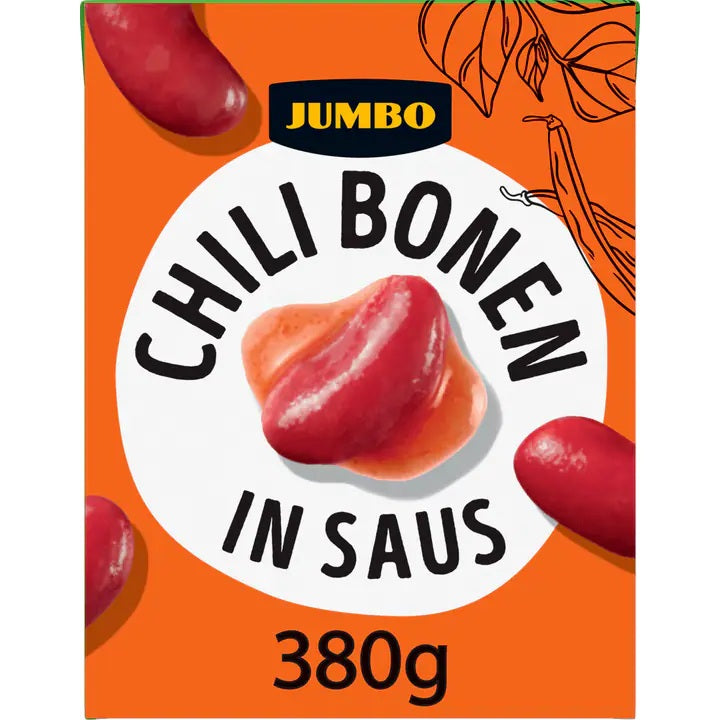 BORLOTTI BEANS / FRIJOL CHILI (X12) 400ML JUMBO