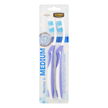 CEPILLO DE DIENTES DUO MEDIUM (X12) JUMBO