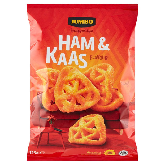 CHIPS HAM KAAS / JAMON QUESO (X12) 125GR JUMBO