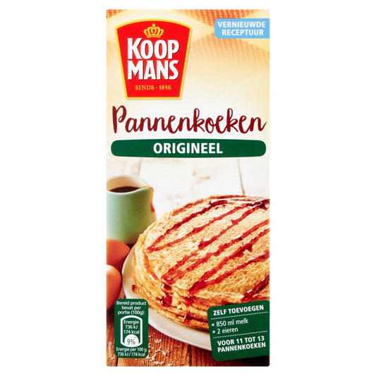 MIX para PANNENKOEKEN (X10) 400GR KOOPMANS