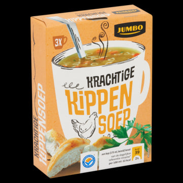 KRACHTIGE KIPPENSOEP 3 ZAK JUMBO