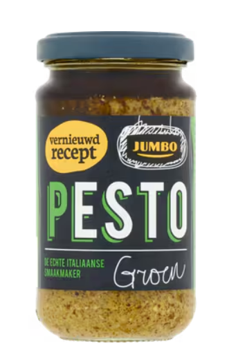 PESTO GROEN 190GR JUMBO