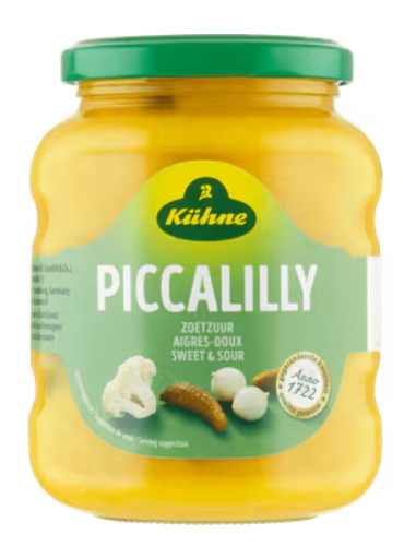 PICCALILLY ZOETZUUR 360GR KHUNE